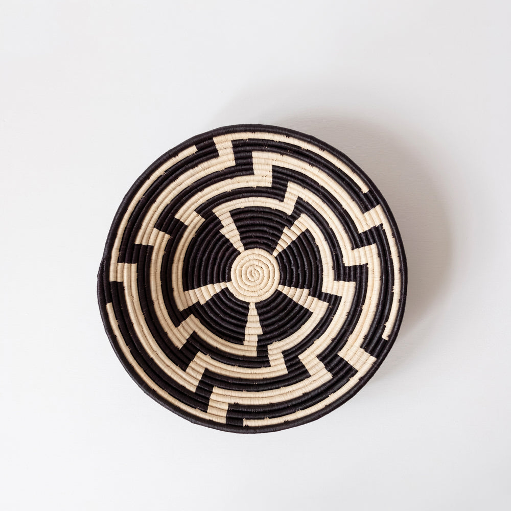 Large Tribal Shield Basket