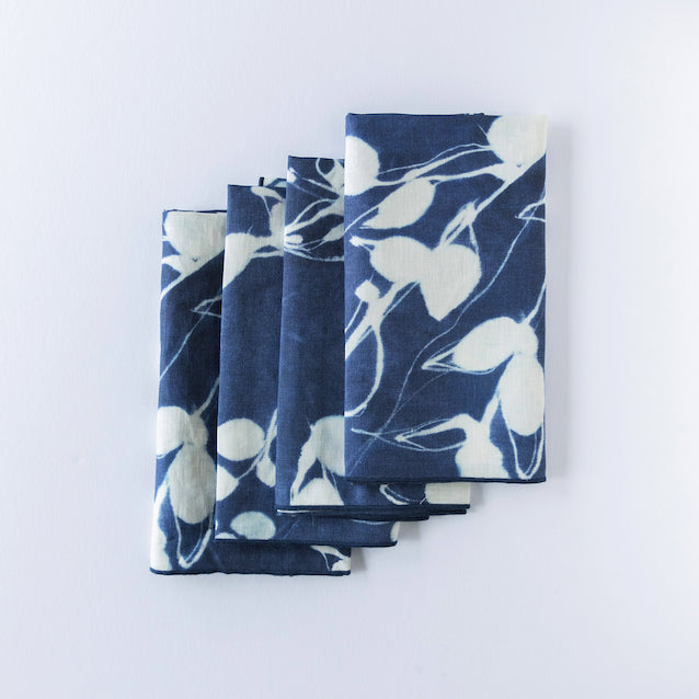 Porto Print in Indigo Napkin