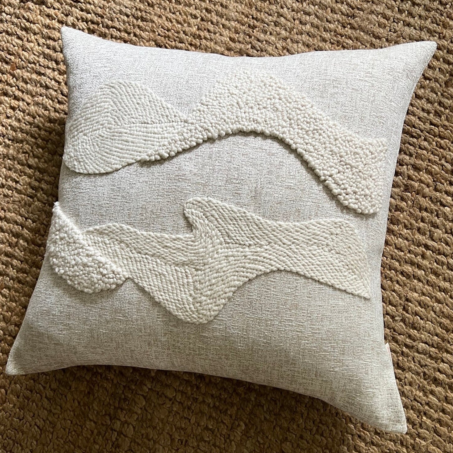 Punch Needle Pillow - Landscapes Pattern No 1