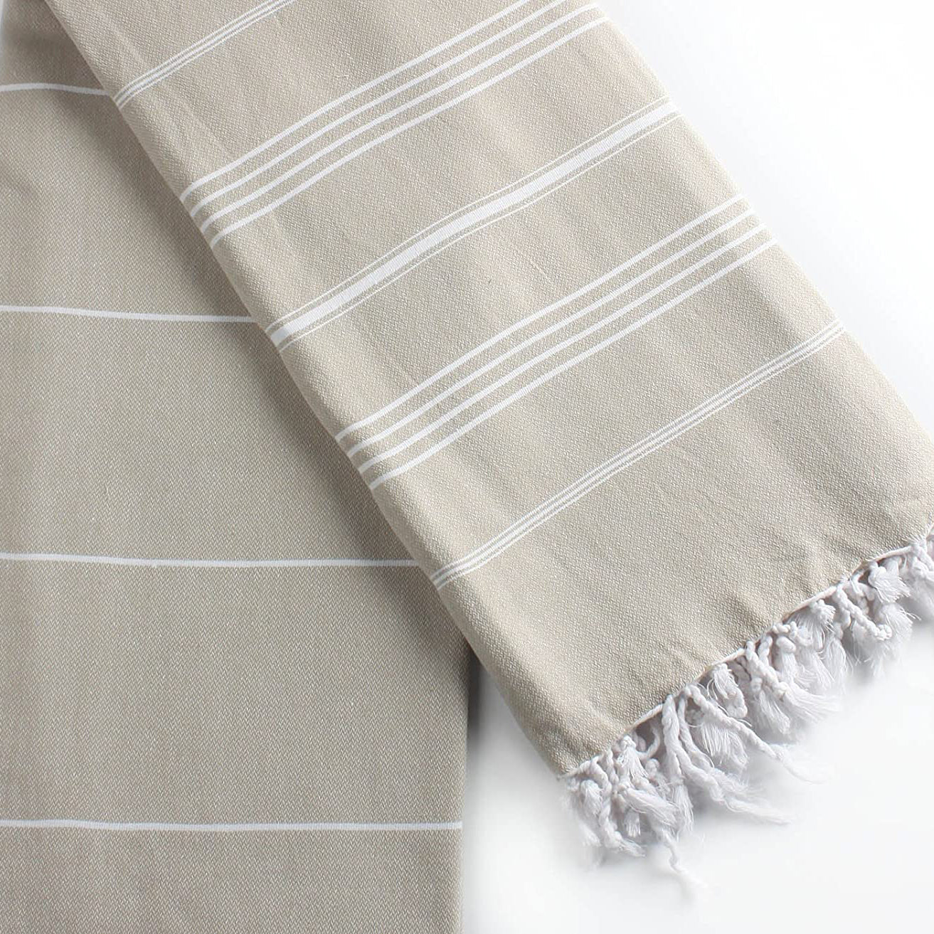 Pure Series Sustainable Turkish Towel Beige