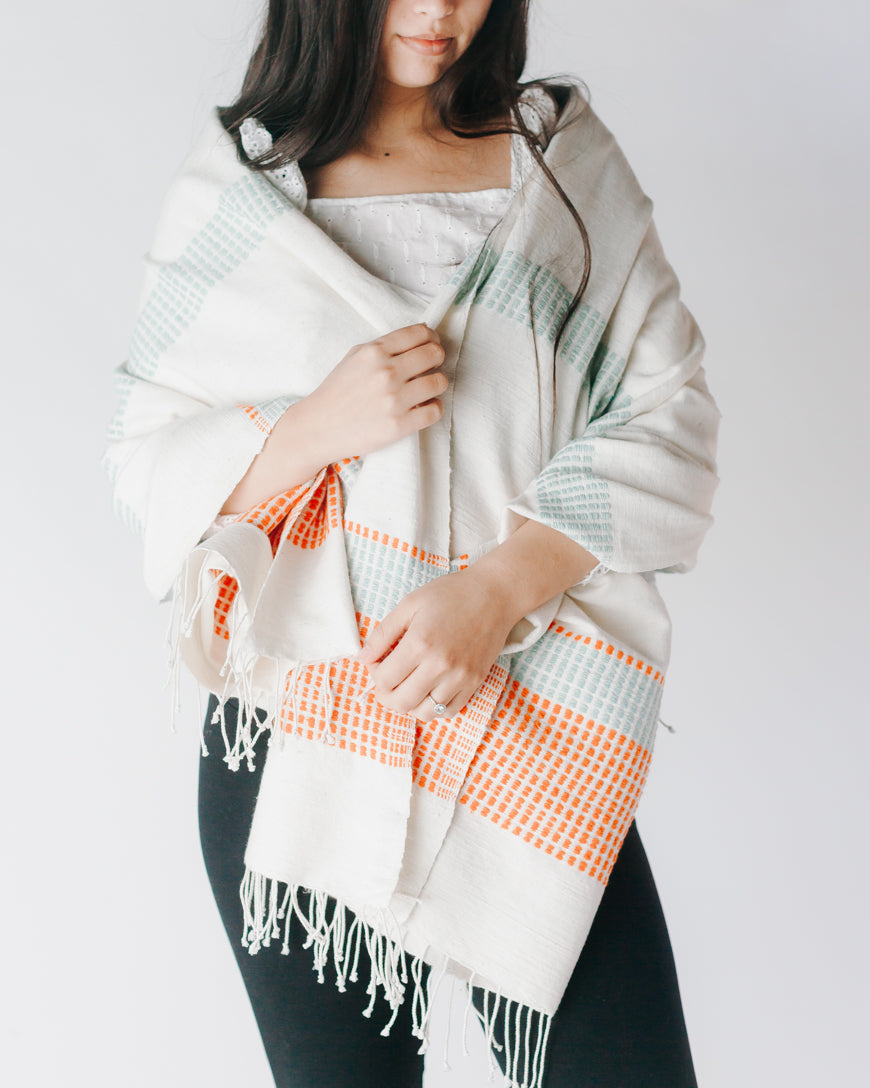 Camden Handwoven Cotton Throw Blanket