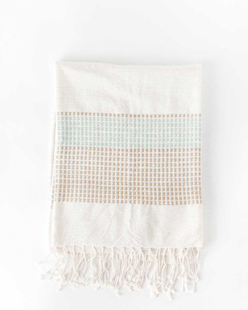 Camden Handwoven Cotton Throw Blanket